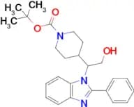 Tert-Butyl 4-(2-hydroxy-1-(2-phenyl-1H-benzo[d]imidazol-1-yl)ethyl)piperidine-1-carboxylate