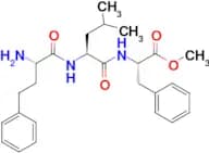 (S)-Methyl 2-((S)-2-((S)-2-amino-4-phenylbutanamido)-4-methylpentanamido)-3-phenylpropanoate