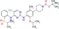 4-[4-[[5-Chloro-4-[[2-[(propan-2-yl)sulfonyl]phenyl]amino]pyrimidin-2-yl]amino]-5-isopropoxy-2-met…