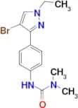 N’-[4-(4-Bromo-1-ethyl-1H-pyrazol-3-yl)phenyl]-N,N-dimethylurea