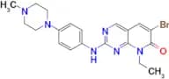6-Bromo-8-ethyl-2-[[4-(4-methylpiperazin-1-yl)phenyl]amino]-8H-pyrido[2,3-d]pyrimidin-7-one