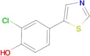 2-Chloro-4-(thiazol-5-yl)phenol