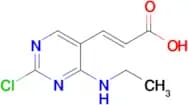 (E)-3-(2-chloro-4-(ethylamino)pyrimidin-5-yl)acrylic acid
