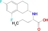 N-[(2S)-6,8-Difluoro-1,2,3,4-tetrahydro-2-naphthalenyl]-L-norvaline