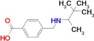 4-(((3,3-Dimethylbutan-2-yl)amino)methyl)benzoic acid