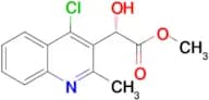 (S)-methyl 2-(4-chloro-2-methylquinolin-3-yl)-2-hydroxyacetate