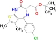 (S)-tert-butyl 2-(5-(4-chlorophenyl)-6,7-dimethyl-2-oxo-2,3-dihydro-1H-thieno[2,3-e][1,4]diazepin-…