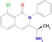 (R)-3-(1-aminoethyl)-8-chloro-2-phenylisoquinolin-1(2H)-one
