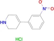 4-(3-Nitrophenyl)-1,2,3,6-tetrahydropyridine hydrochloride