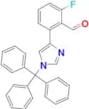 2-Fluoro-6-[1-(triphenylmethyl)-1H-imidazol-4-yl]benzaldehyde