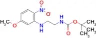 tert-Butyl (2-((5-methoxy-2-nitrophenyl)amino)ethyl)carbamate