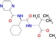 (R)-methyl 2-((R)-2-cyclohexyl-2-(pyrazine-2-carboxamido)acetamido)-3,3-dimethylbutanoate