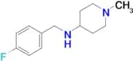 4-(4-Fluorobenzylamino)-1-methylpiperidine