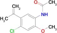 N-[4-Chloro-2-methoxy-5-(1-methylethenyl)phenyl]acetamide