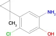 2-Amino-5-chloro-4-(1-methylcyclopropyl)phenol