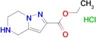 Ethyl 4,5,6,7-tetrahydropyrazolo[1,5-a]pyrazine-2-carboxylate hydrochloride