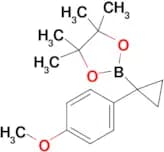 2-(1-(4-Methoxyphenyl)cyclopropyl)-4,4,5,5-tetramethyl-1,3,2-dioxaborolane
