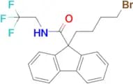 9-(4-Bromobutyl)-N-(2,2,2-trifluoroethyl)-9H-fluorene-9-carboxamide