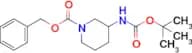 Benzyl 3-(tert-butoxycarbonylamino)piperidine-1-carboxylate
