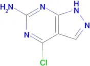 4-Chloro-1H-pyrazolo[3,4-d]pyrimidin-6-amine