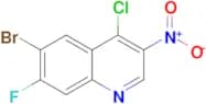 6-Bromo-4-chloro-7-fluoro-3-nitroquinoline
