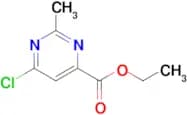 Ethyl 6-chloro-2-methylpyrimidine-4-carboxylate
