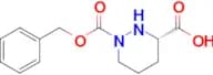 (S)-1-((Benzyloxy)carbonyl)hexahydropyridazine-3-carboxylic acid