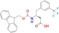 (S)-3-((((9H-Fluoren-9-yl)methoxy)carbonyl)amino)-4-(3-(trifluoromethyl)phenyl)butanoic acid