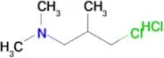 3-Chloro-N,N,2-trimethylpropan-1-amine hydrochloride