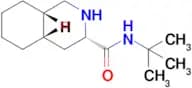 (3S,4aS,8aS)-N-(tert-Butyl)decahydroisoquinoline-3-carboxamide