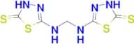 5,5′-(Methylenebis(azanediyl))bis(1,3,4-thiadiazole-2(3H)-thione)