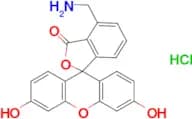 4-(Aminomethyl)-3′,6′-dihydroxy-3H-spiro[isobenzofuran-1,9′-xanthen]-3-one hydrochloride