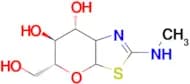 (5R,6S,7R)-5-(hydroxymethyl)-2-(methylamino)-3a,6,7,7a-tetrahydro-5H-pyrano[3,2-d]thiazole-6,7-diol