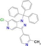 6-Chloro-3-(2-methylpyridin-4-yl)-1-trityl-1H-pyrazolo[4,3-c]pyridine
