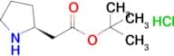 Tert-butyl (S)-2-(pyrrolidin-2-yl)acetate hydrochloride
