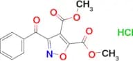 Dimethyl 3-benzoylisoxazole-4,5-dicarboxylate hydrochloride