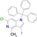 6-Chloro-3-iodo-4-methyl-1-trityl-1H-pyrrolo[3,2-c]pyridine