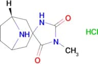 (1R)-1′-methyl-8-azaspiro[bicyclo[3.2.1]octane-3,4′-imidazolidine]-2′,5′-dione hydrochloride