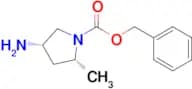 Benzyl (2R,4S)-4-amino-2-methylpyrrolidine-1-carboxylate