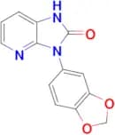 3-(Benzo[d][1,3]dioxol-5-yl)-1,3-dihydro-2H-imidazo[4,5-b]pyridin-2-one