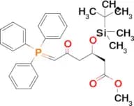METHYL (3R)-3-(TERT-BUTYLDIMETHYLSILYLOXY)-5-OXO-6-TRIPHENYLPHOSPHORANYLIDENEHEXANOATE