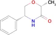 (2R,5R)-2-METHYL-5-PHENYLMORPHOLIN-3-ONE