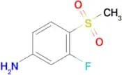 3-FLUORO-4-(METHYLSULFONYL)ANILINE