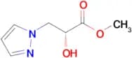 (R)-METHYL 2-HYDROXY-3-(1H-PYRAZOL-1-YL)PROPANOATE