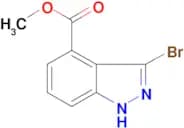 METHYL 3-BROMO-1H-INDAZOLE-4-CARBOXYLATE