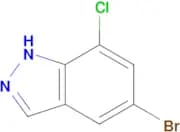 5-BROMO-7-CHLORO-1H-INDAZOLE