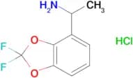 1-(2,2-DIFLUOROBENZO[D][1,3]DIOXOL-4-YL)ETHAN-1-AMINE HCL