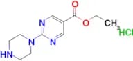 ETHYL 2-(PIPERAZIN-1-YL)PYRIMIDINE-5-CARBOXYLATE HCL