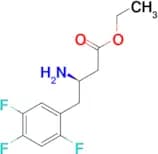 ETHYL (R)-3-AMINO-4-(2,4,5-TRIFLUOROPHENYL)BUTANOATE