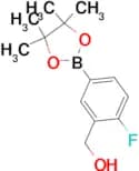 [2-FLUORO-5-(4,4,5,5-TETRAMETHYL-[1,3,2]DIOXABOROLAN-2-YL)-PHENYL]-METHANOL